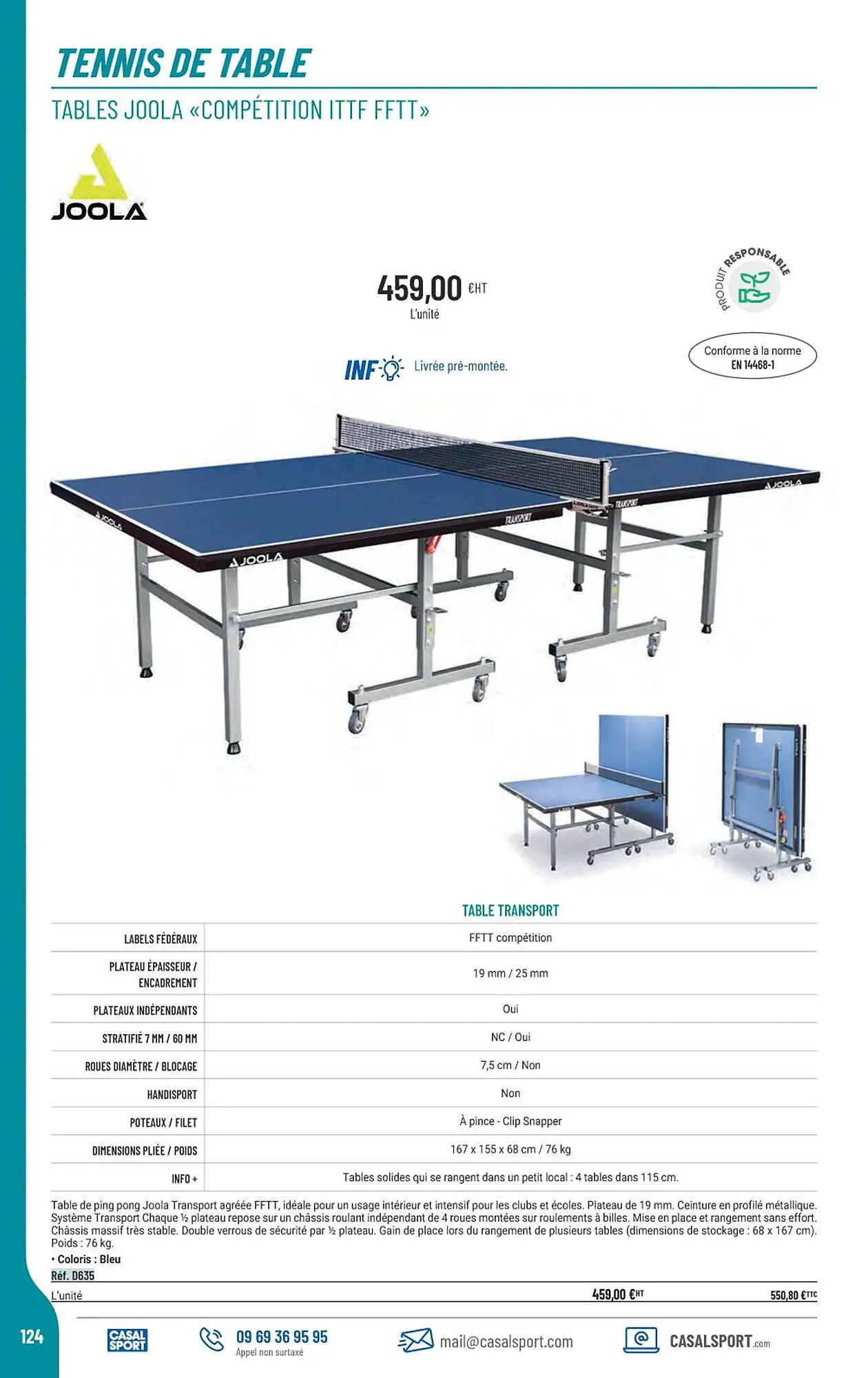 Catalogue Casal Sport du 22 janvier au 31 décembre 2026 - Catalogue page 96