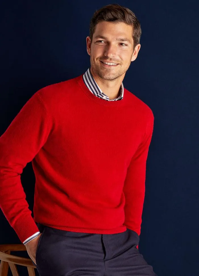 PULL COL ROND EN CACHEMIRE