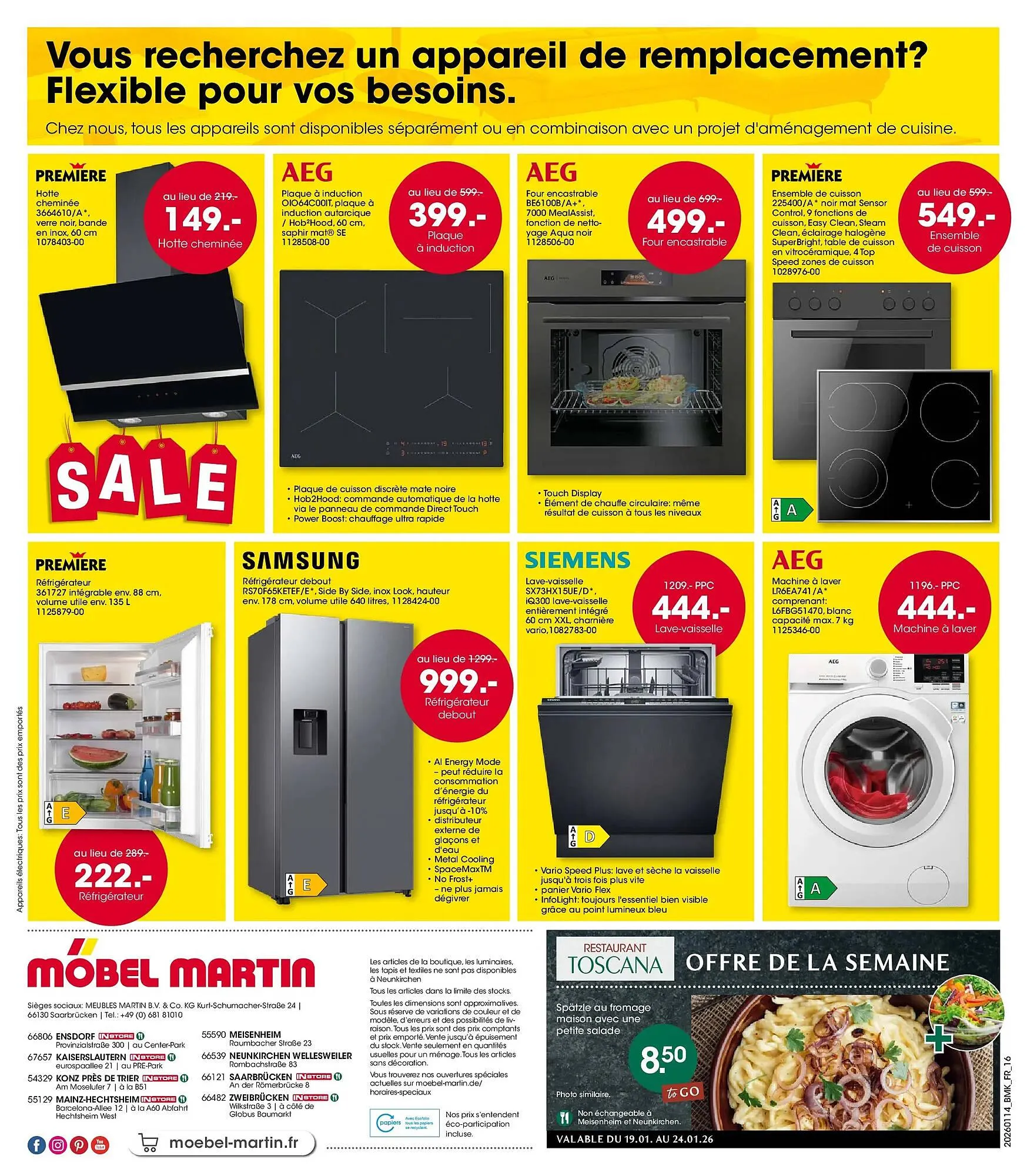 Catalogue Möbel Martin du 13 janvier au 31 janvier 2026 - Catalogue page 16