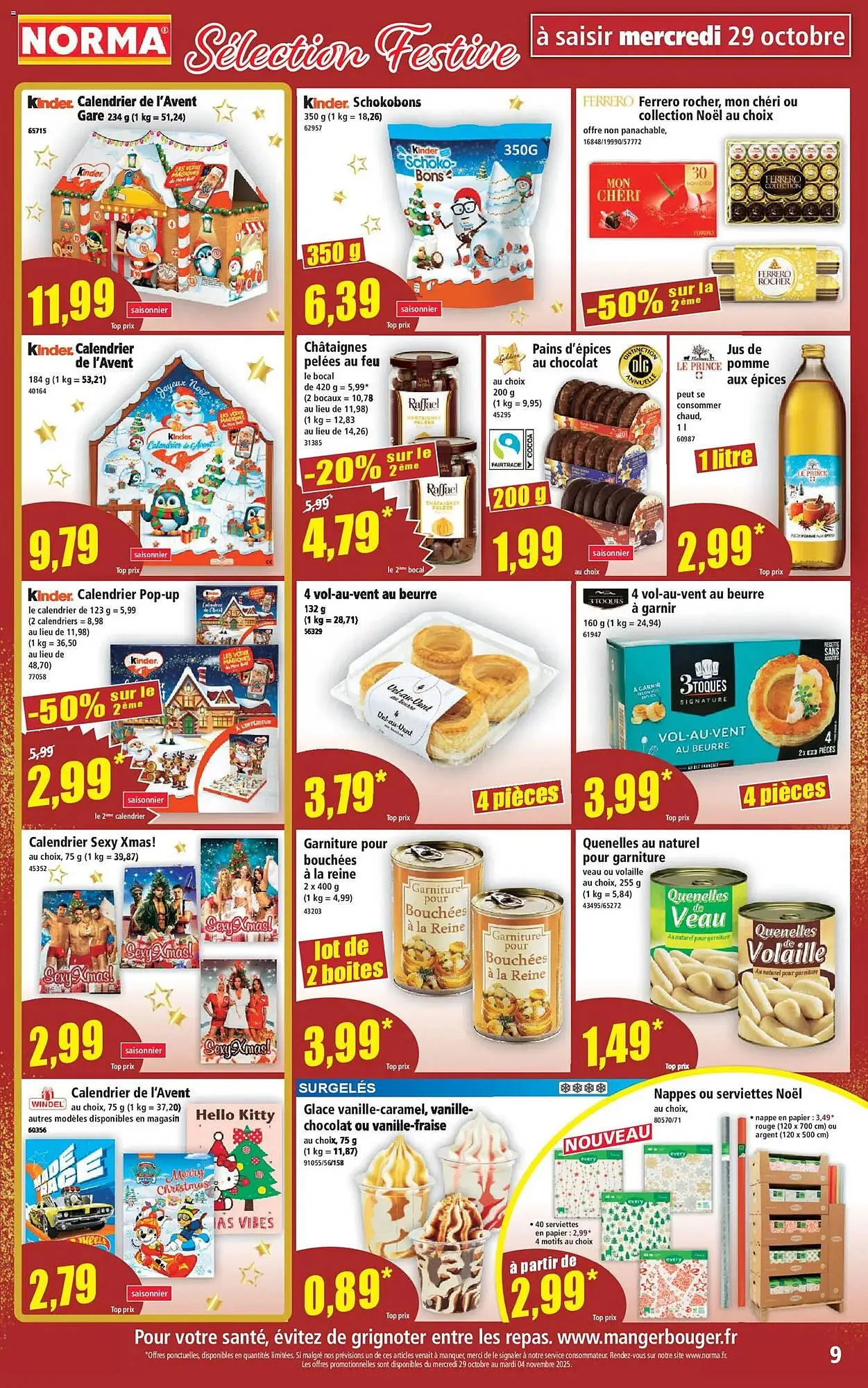 Catalogue Norma du 29 octobre au 4 novembre 2025 - Catalogue page 9