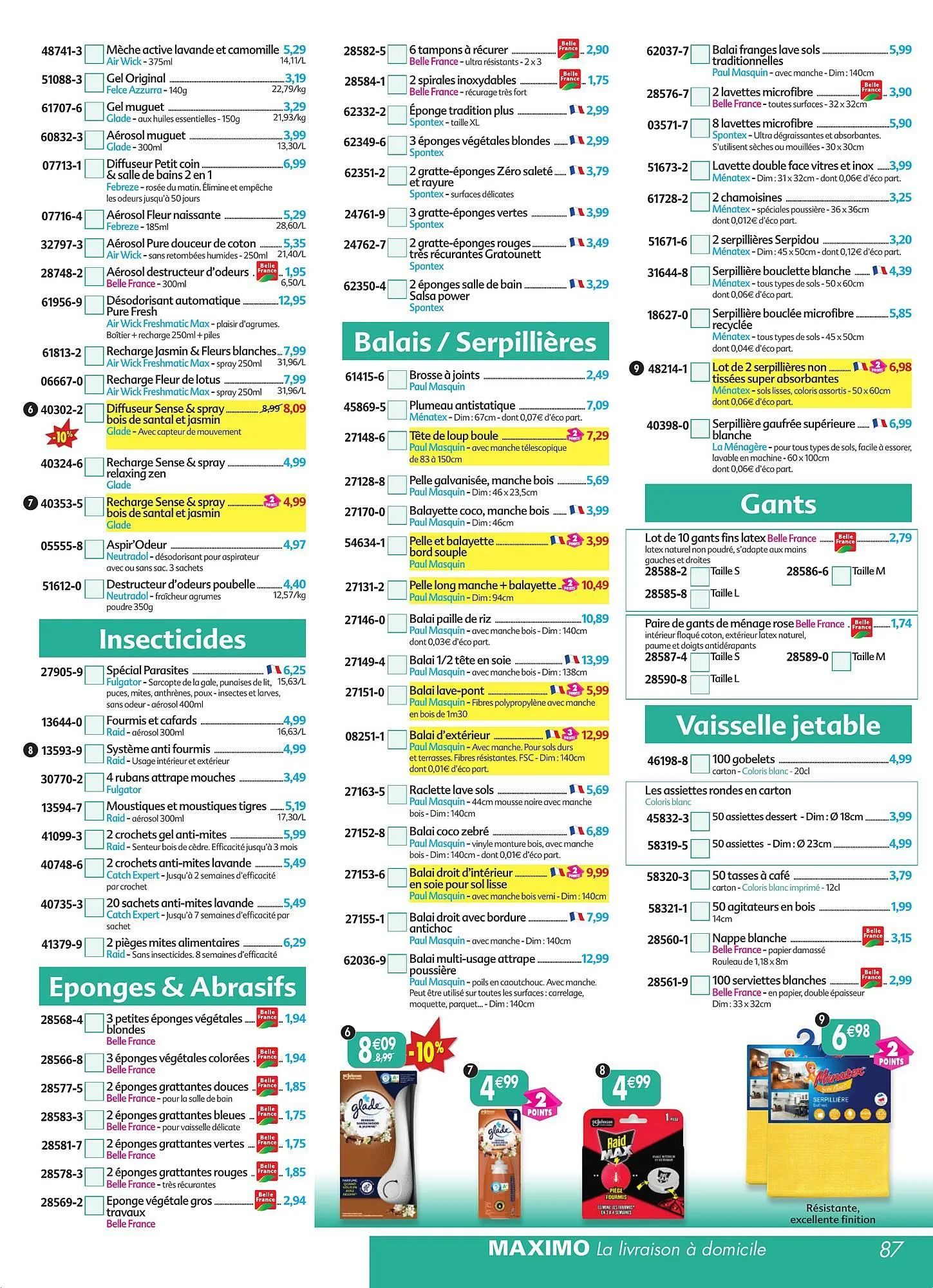 Catalogue Maximo du 30 mars au 23 avril 2026 - Catalogue page 87