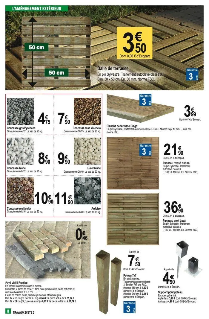 Travaux d'été du 6 août au 24 août 2024 - Catalogue page 14