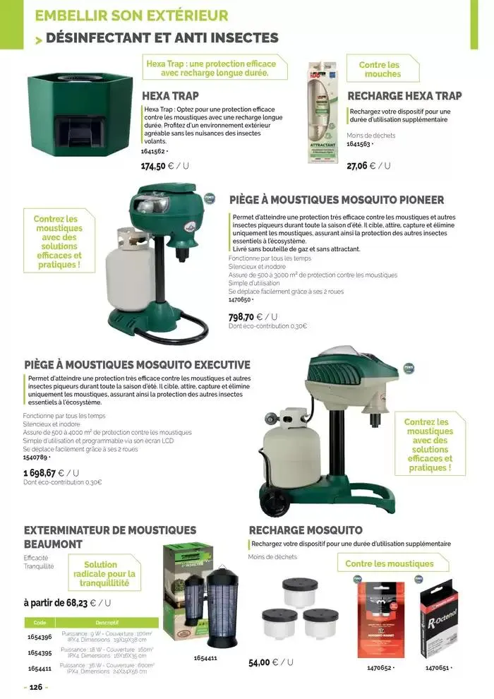 Aménagements Extérieurs 2025 du 30 avril au 31 décembre 2025 - Catalogue page 126