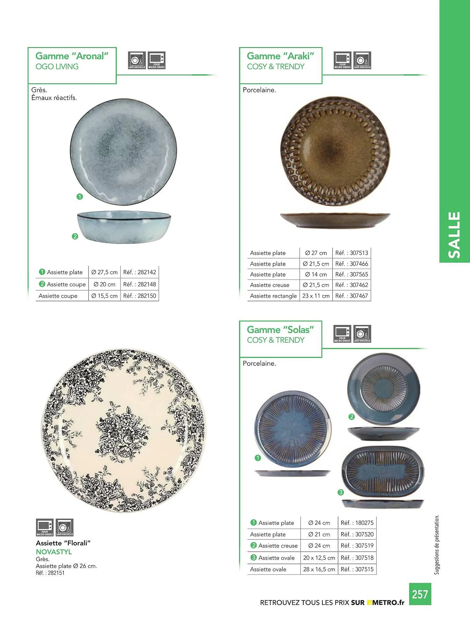 Catalogue METRO du 1 janvier au 31 décembre 2026 - Catalogue page 257