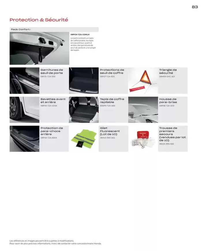 JAZZ e: Hev HYBRID du 7 janvier au 31 mai 2025 - Catalogue page 83