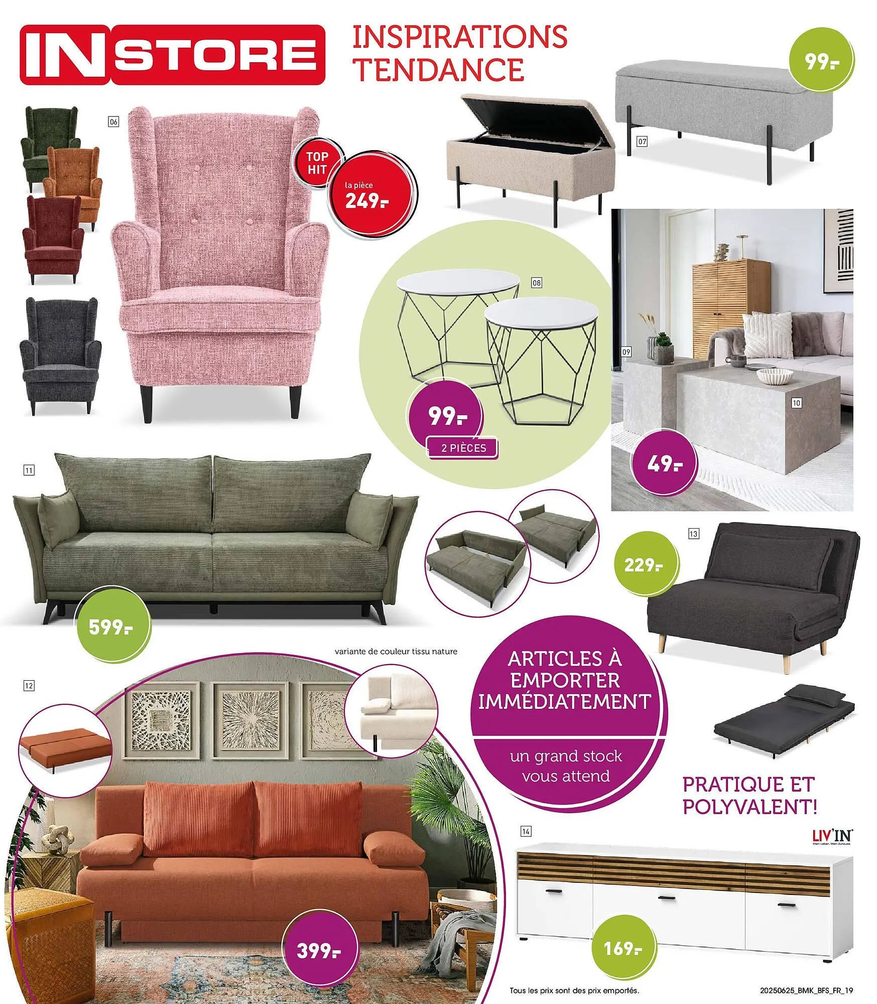 Catalogue Möbel Martin du 24 juin au 15 juillet 2025 - Catalogue page 19