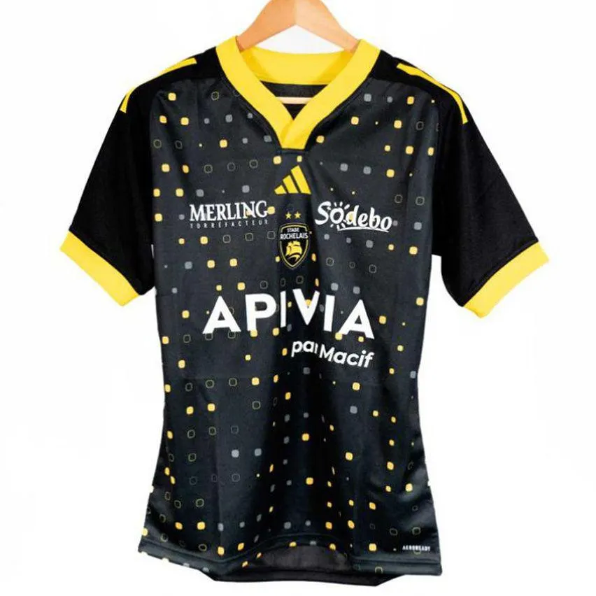 Maillot Rugby Enfant Stade Rochelais Domicile 2023/2024 - Adidas - Précommande