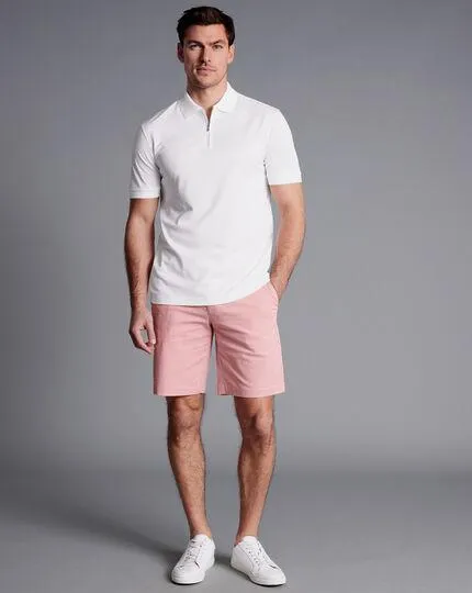 Stripe Shorts - Coral Pink