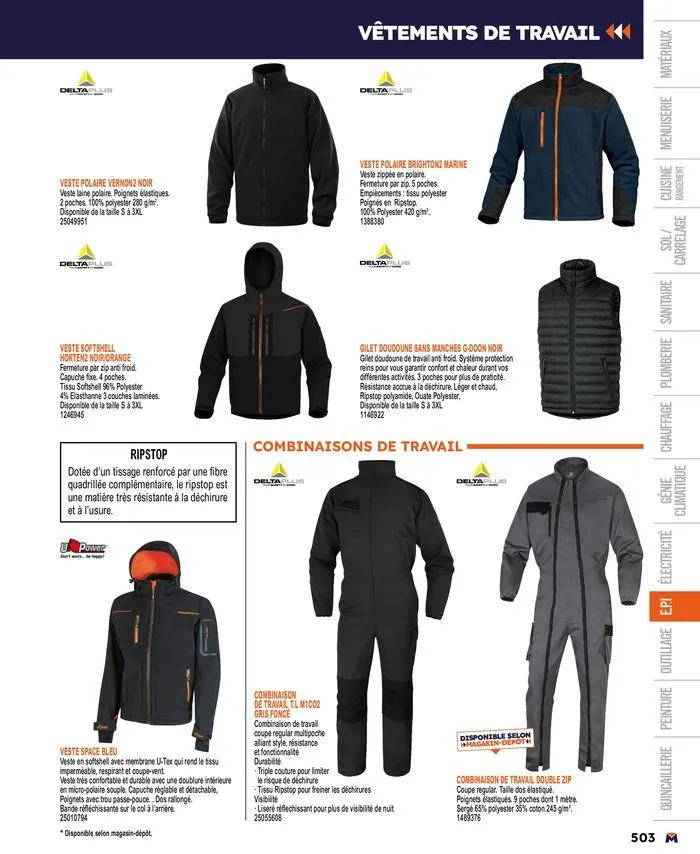 Guide produits 2024 du 15 mars au 31 décembre 2024 - Catalogue page 503