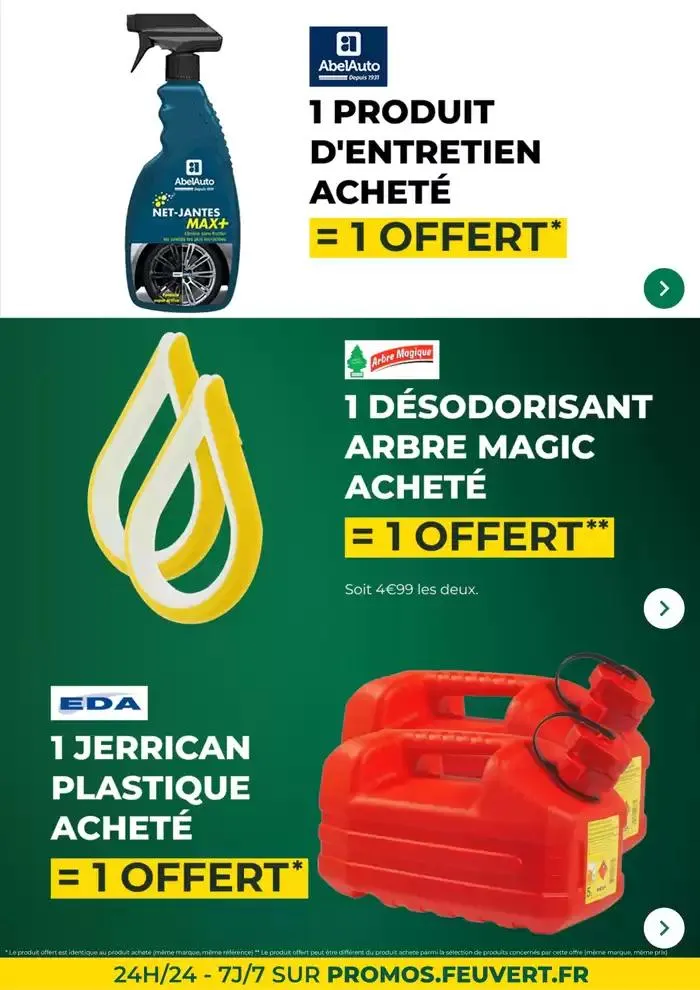 Feu Vert - Opération Coup Double du 3 mars au 25 mars 2025 - Catalogue page 7