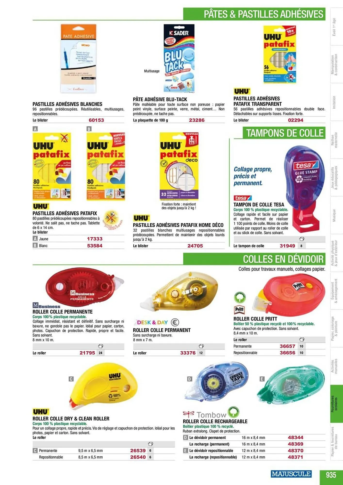 Catalogue Majuscule du 5 mars au 31 décembre 2025 - Catalogue page 959