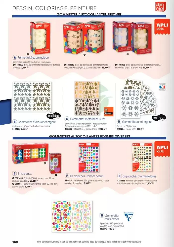 Écoles et loisirs 2025 du 1 janvier au 31 décembre 2025 - Catalogue page 160