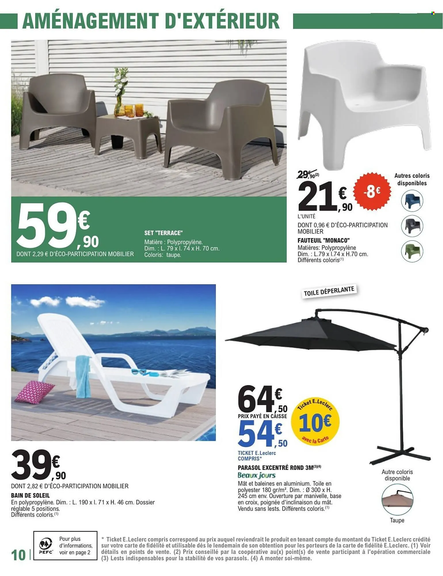 Catalogue E.Leclerc Brico du 28 avril au 16 mai 2026 - Catalogue page 10