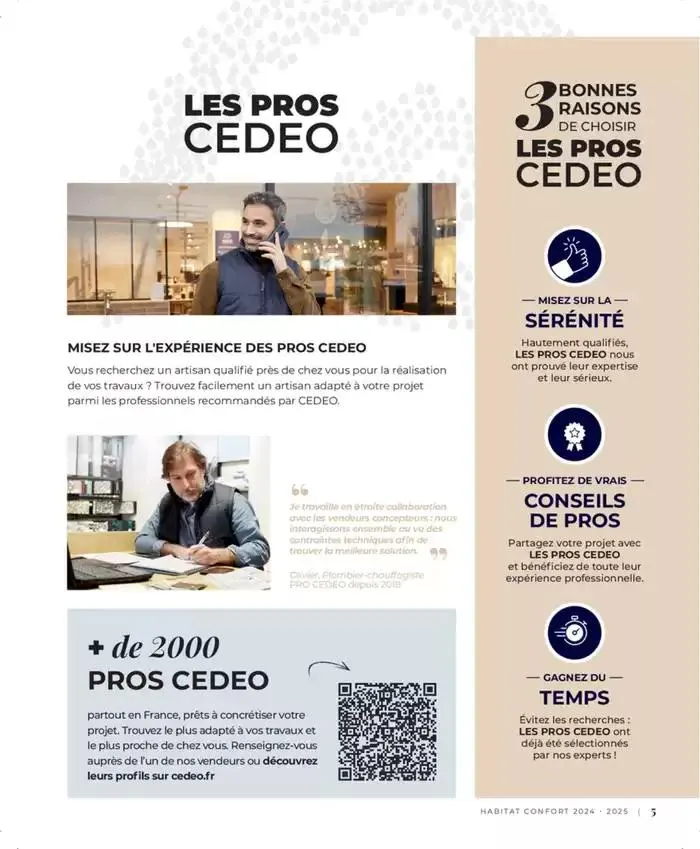 Cedeo Habitat confort du 1 octobre au 31 mai 2025 - Catalogue page 53