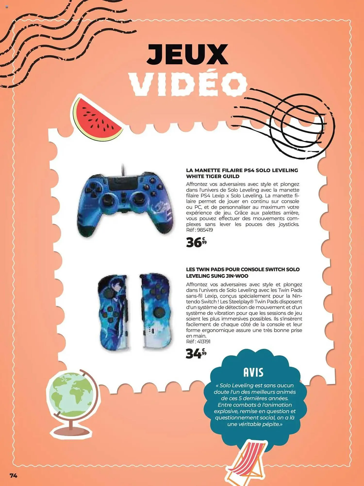 Catalogue Auchan du 25 juin au 31 août 2025 - Catalogue page 74