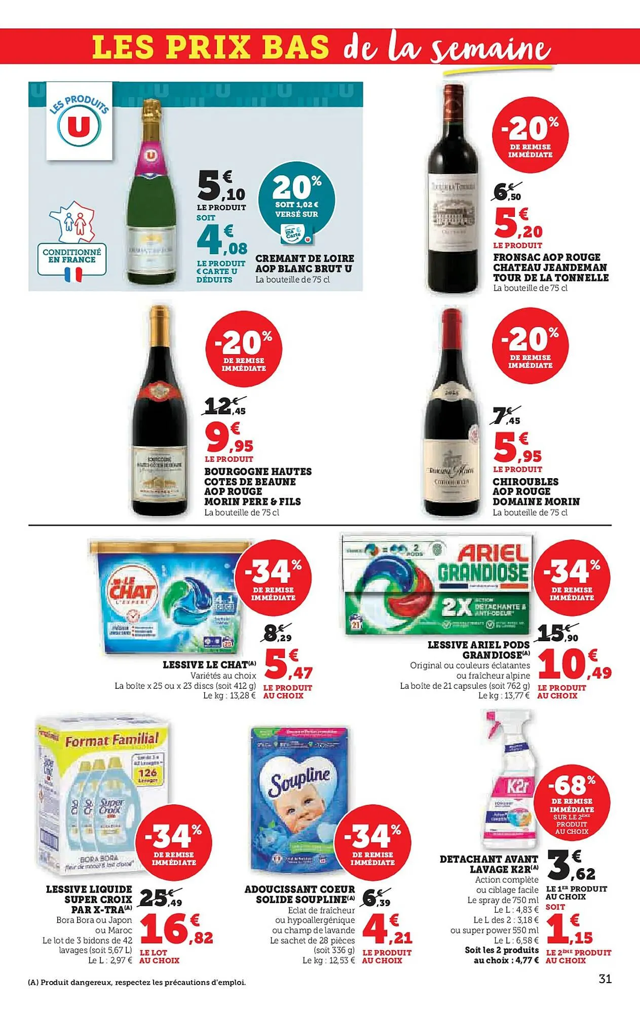 Catalogue Super U du 18 mars au 30 mars 2025 - Catalogue page 31