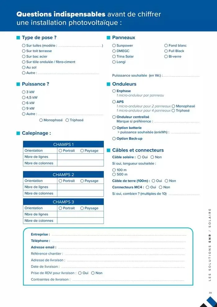 L'UNIVERS CHAUFFAGE, CLIMATISATION & PHOTOVOLTAÏQUE du 1 janvier au 31 décembre 2026 - Catalogue page 59
