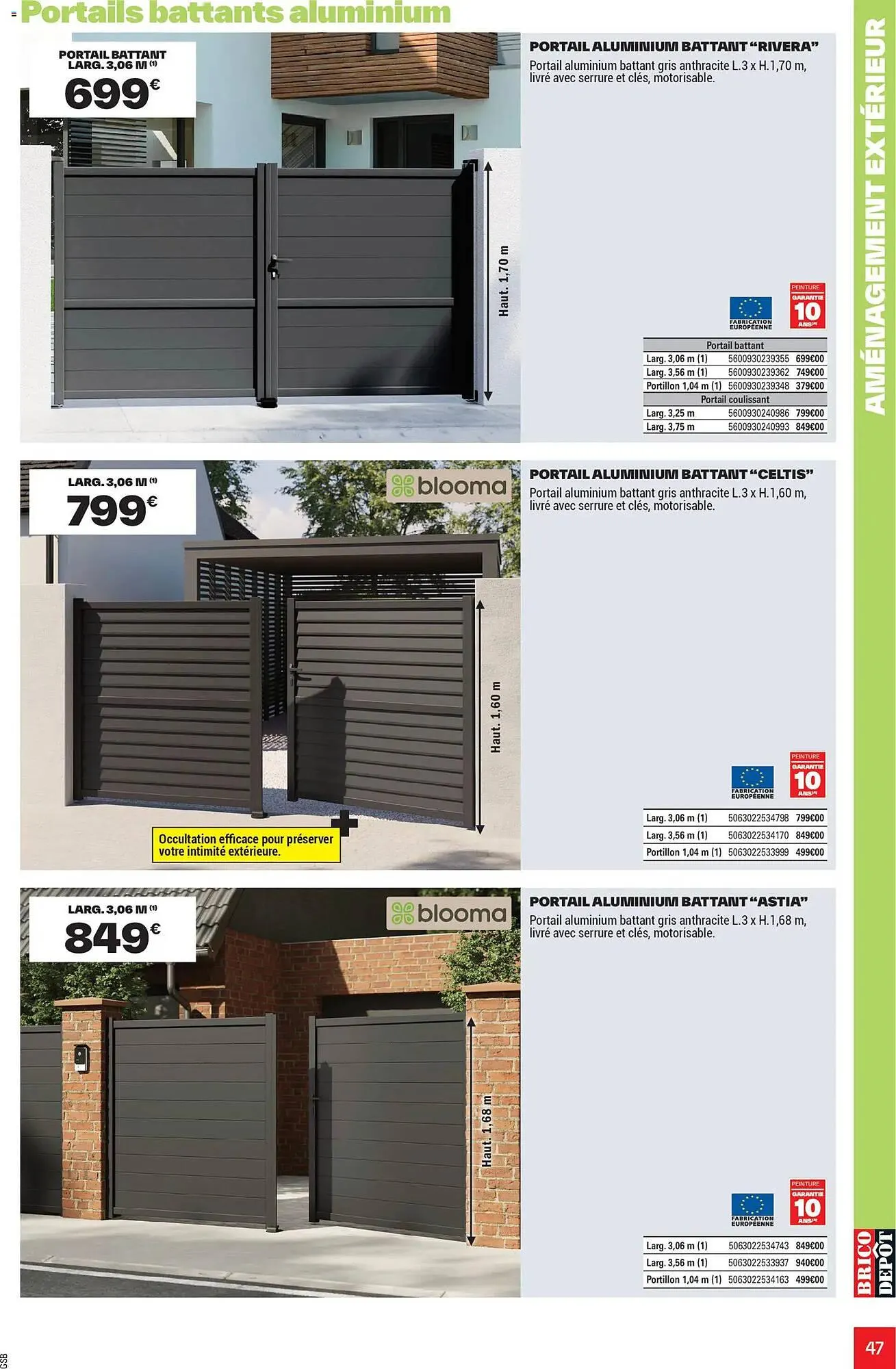 Catalogue Brico Dépôt du 25 mars au 12 juin 2026 - Catalogue page 47