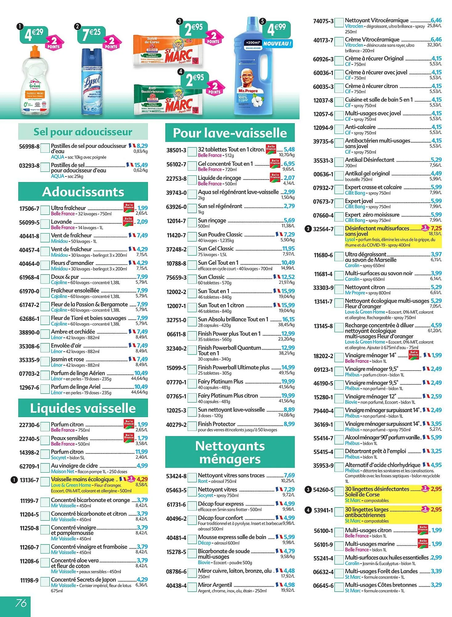 Catalogue Maximo du 5 août au 28 août 2025 - Catalogue page 76