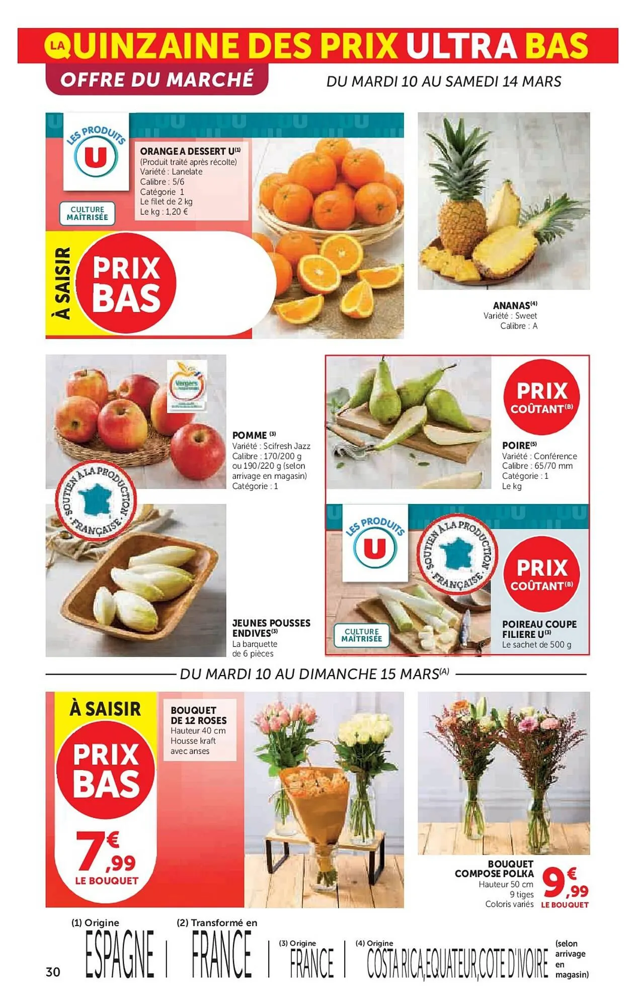 Catalogue Super U du 10 mars au 22 mars 2026 - Catalogue page 30