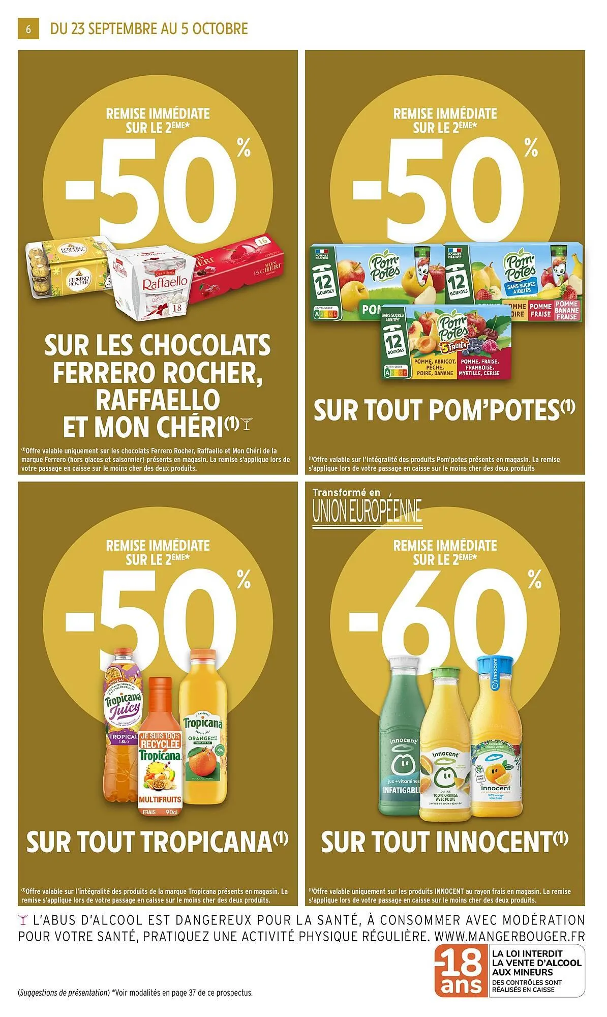 Catalogue Intermarché du 23 septembre au 5 octobre 2025 - Catalogue page 6