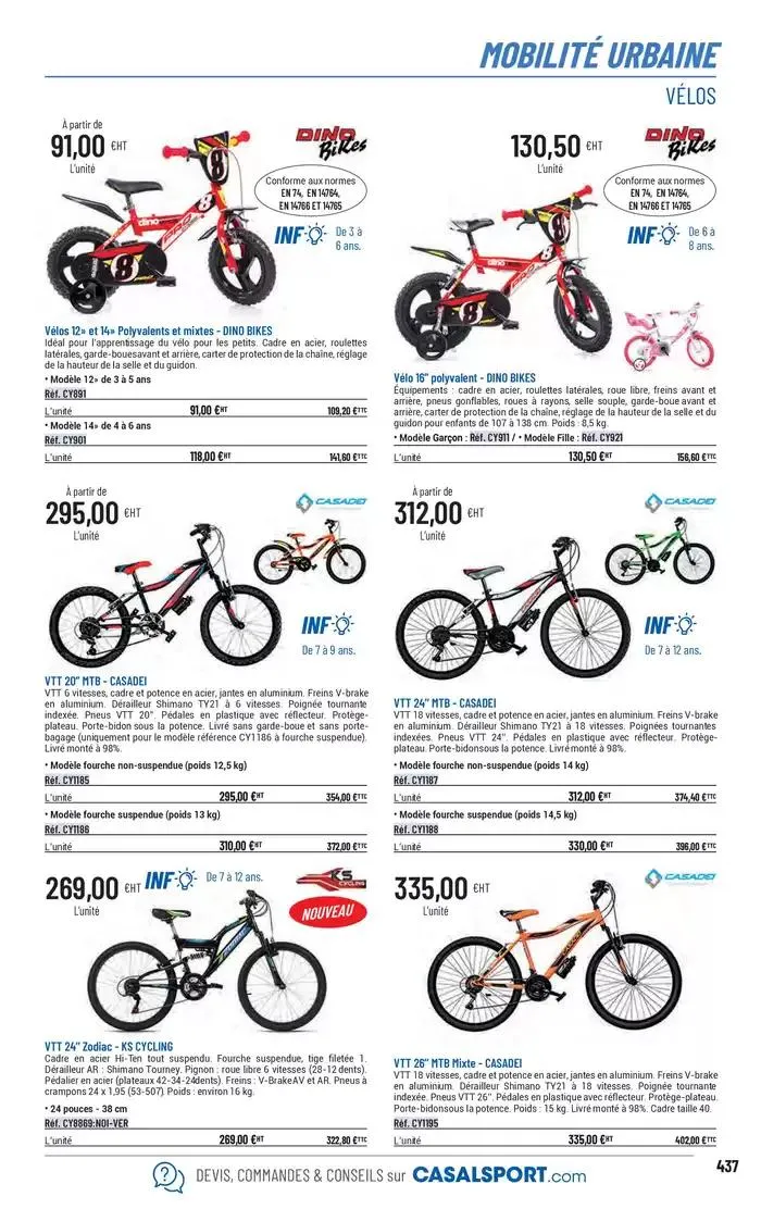 ÉQUIPEMENT SPORTIF du 6 mars au 31 décembre 2025 - Catalogue page 409