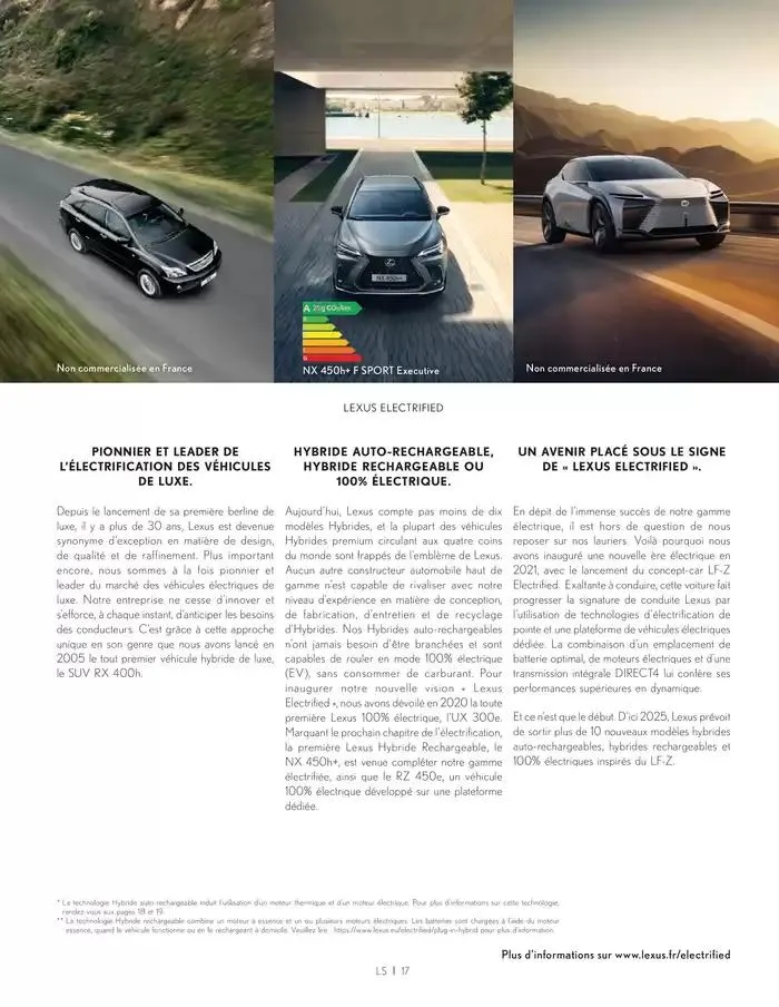 Lexus LS du 27 mars au 27 mars 2026 - Catalogue page 17
