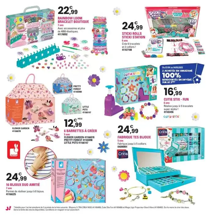 PRINTEMPS 2025 du 2 avril au 28 juin 2025 - Catalogue page 104