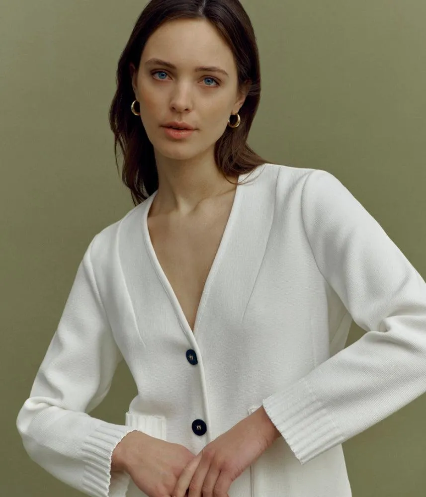 Blazer maille milano