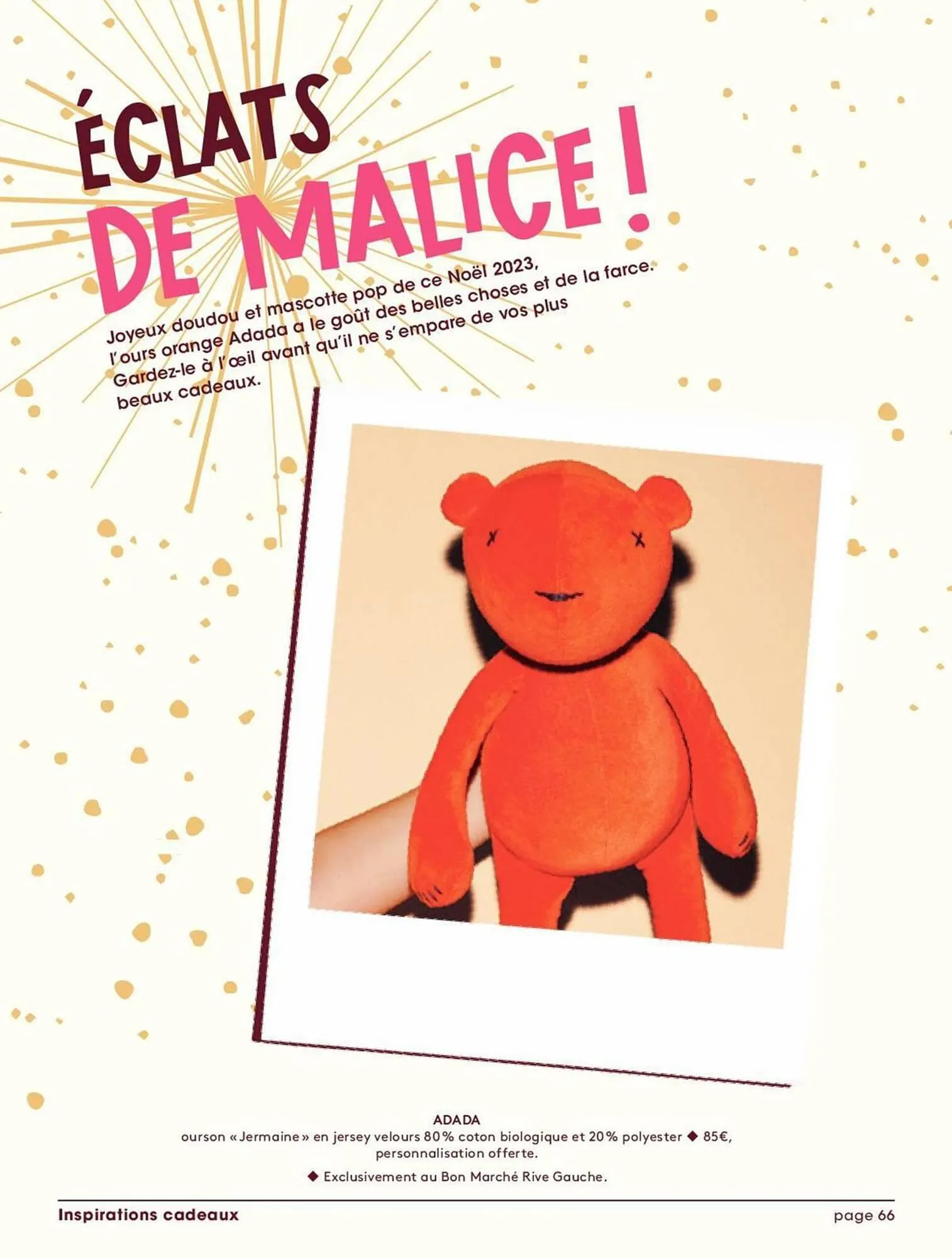 Catalogue Le bon marché du 25 octobre au 31 décembre 2023 - Catalogue page 110