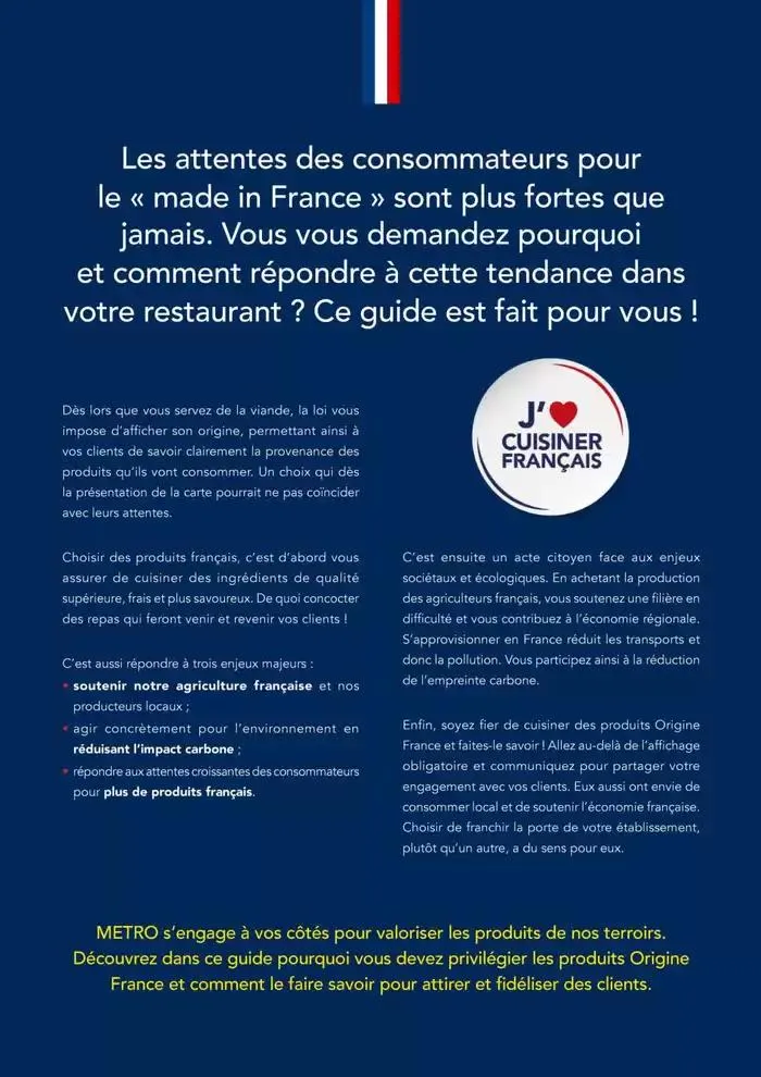 Metro Guide Origine France du 26 février au 31 décembre 2025 - Catalogue page 2