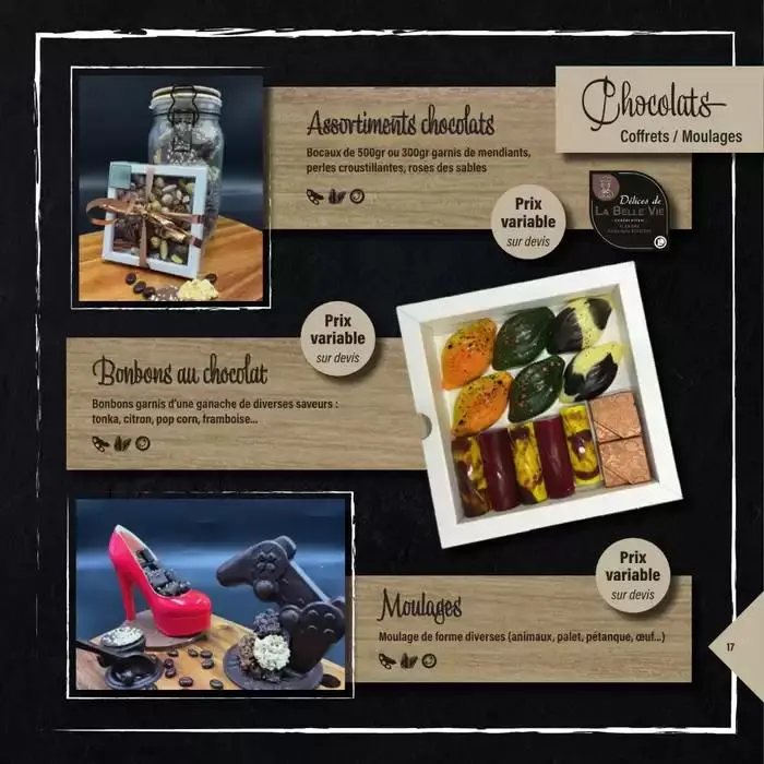 CARTE TRAITEUR PERMANENTE du 1 avril au 31 mars 2026 - Catalogue page 17