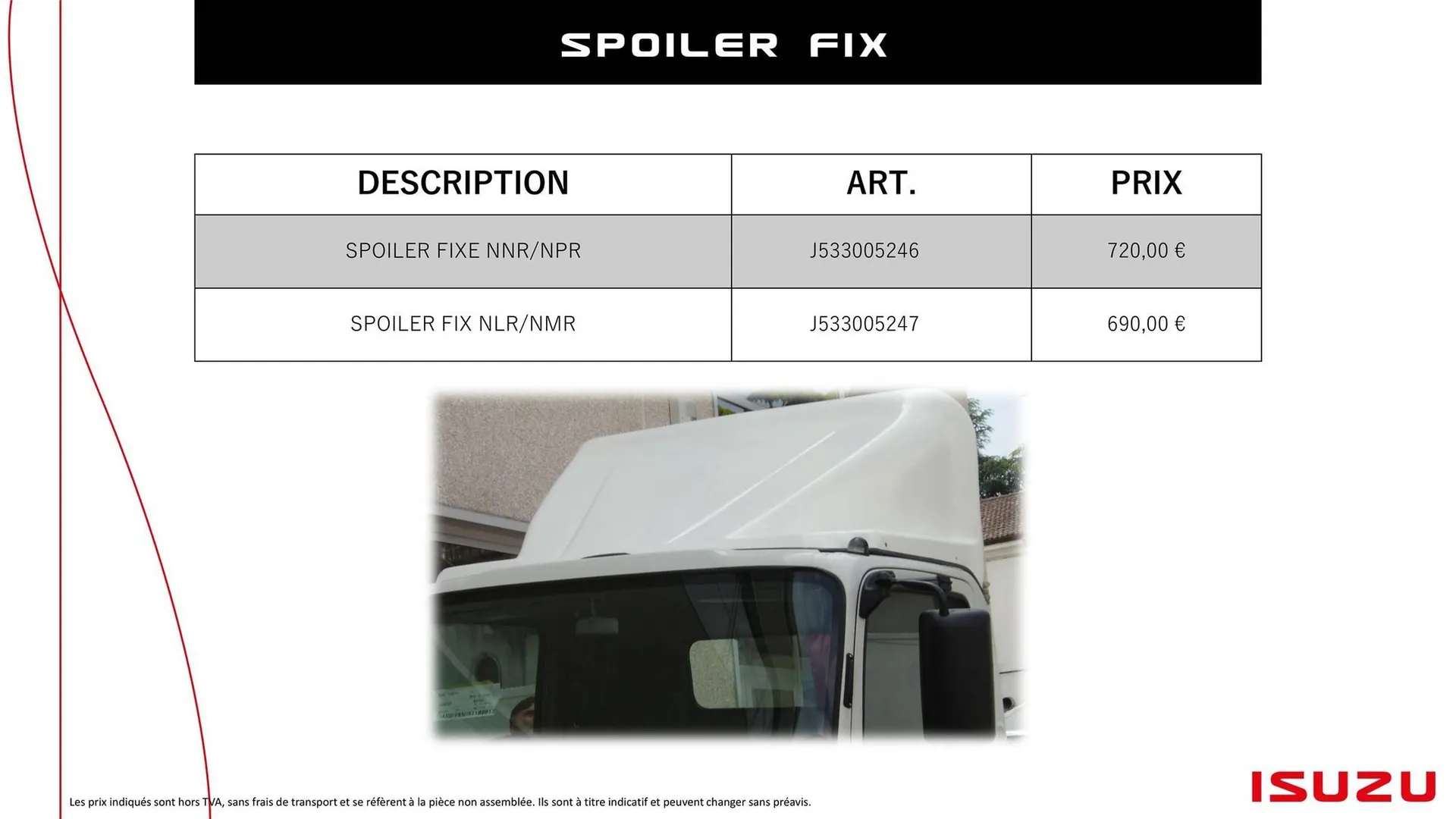 Catalogue Isuzu du 11 novembre au 30 avril 2026 - Catalogue page 12