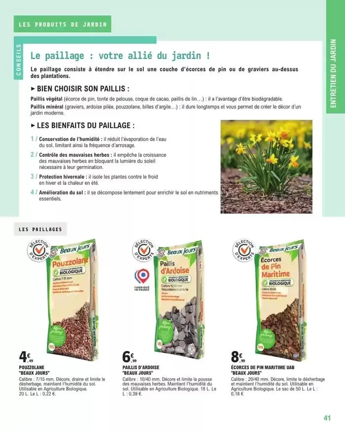 Guide Jardin du 18 février au 31 décembre 2025 - Catalogue page 41