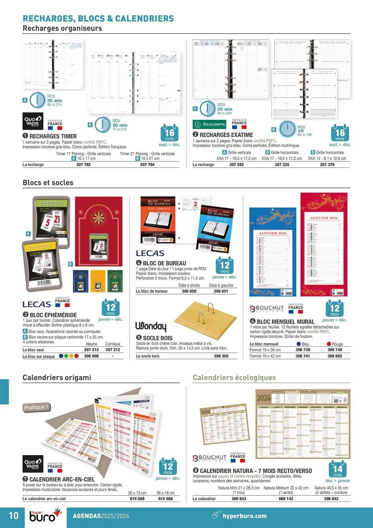 Catalogue Hyperburo du 1 avril au 31 décembre 2025 - Catalogue page 10