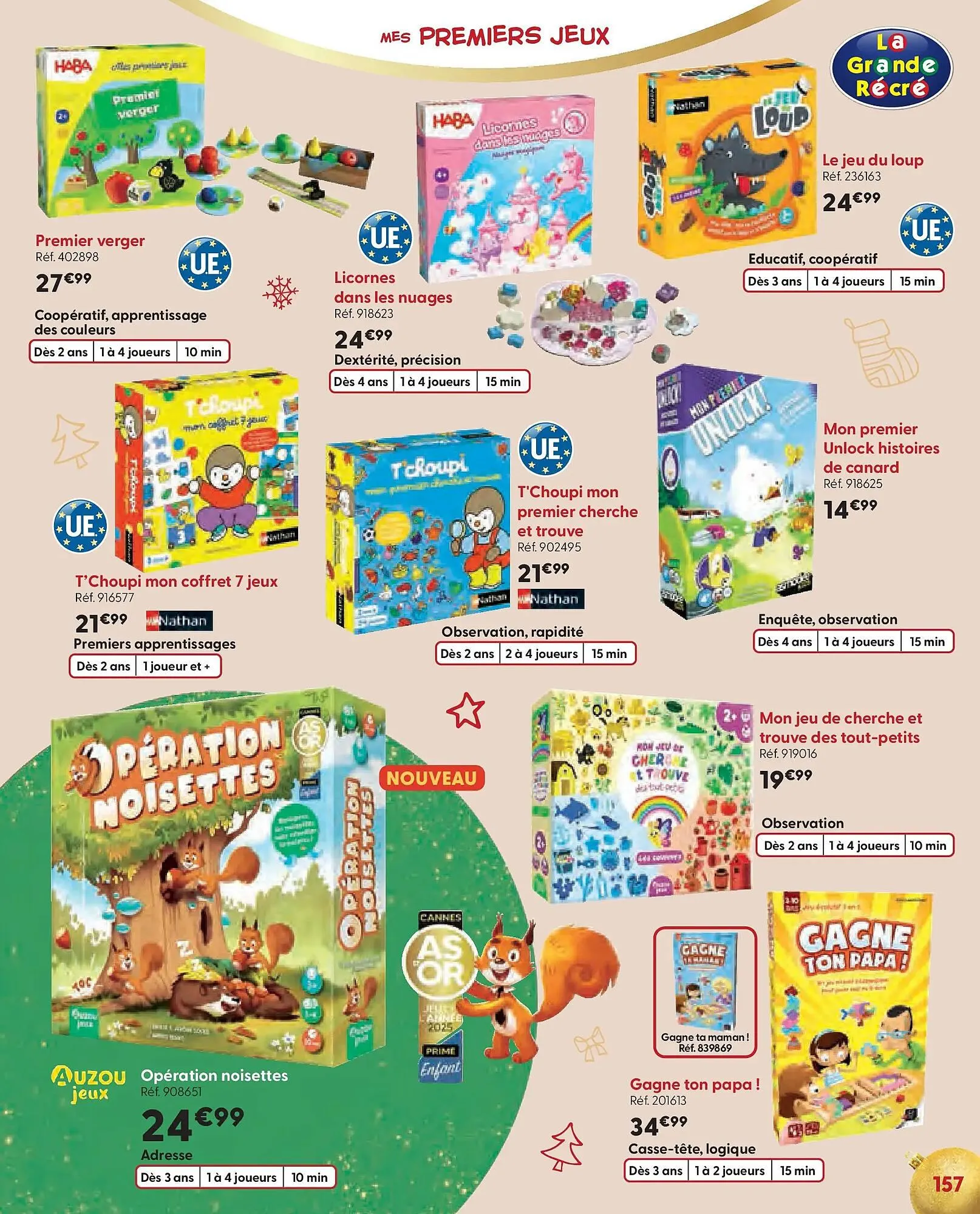 Catalogue La Grande Récré du 15 octobre au 2 décembre 2025 - Catalogue page 157