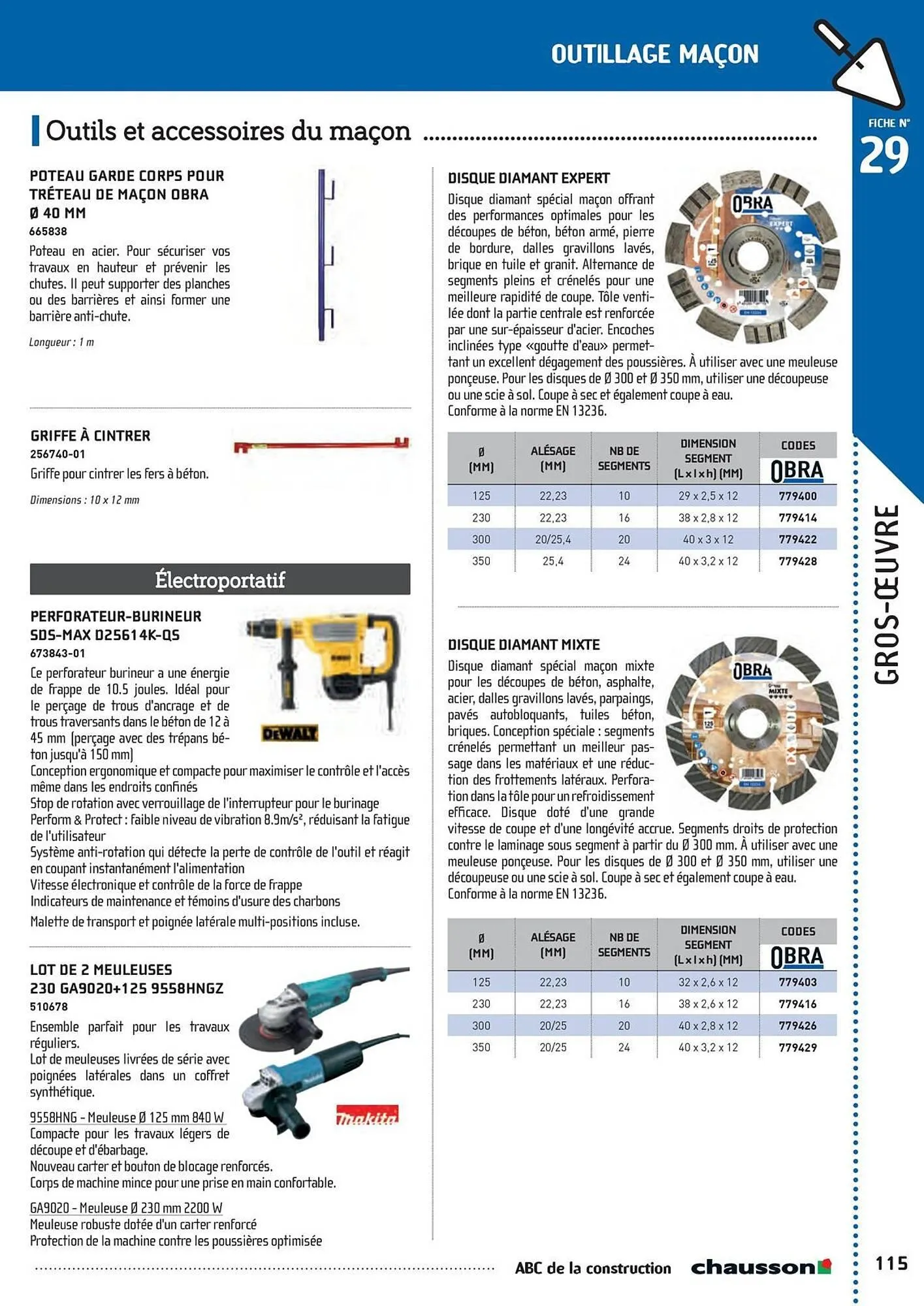 Catalogue Chausson Matériaux du 2 mai au 31 décembre 2025 - Catalogue page 117