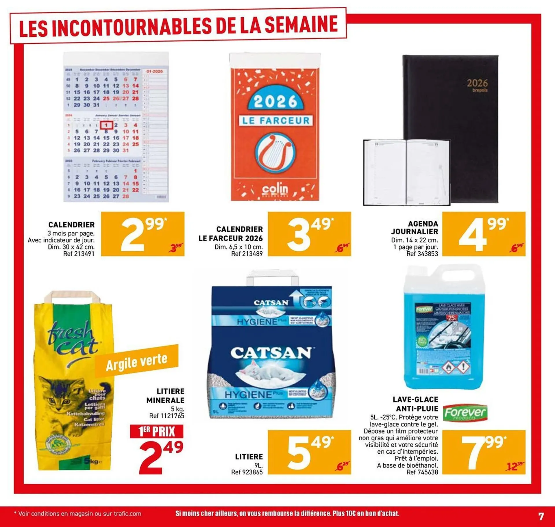 Catalogue Trafic du 29 décembre au 4 janvier 2026 - Catalogue page 7