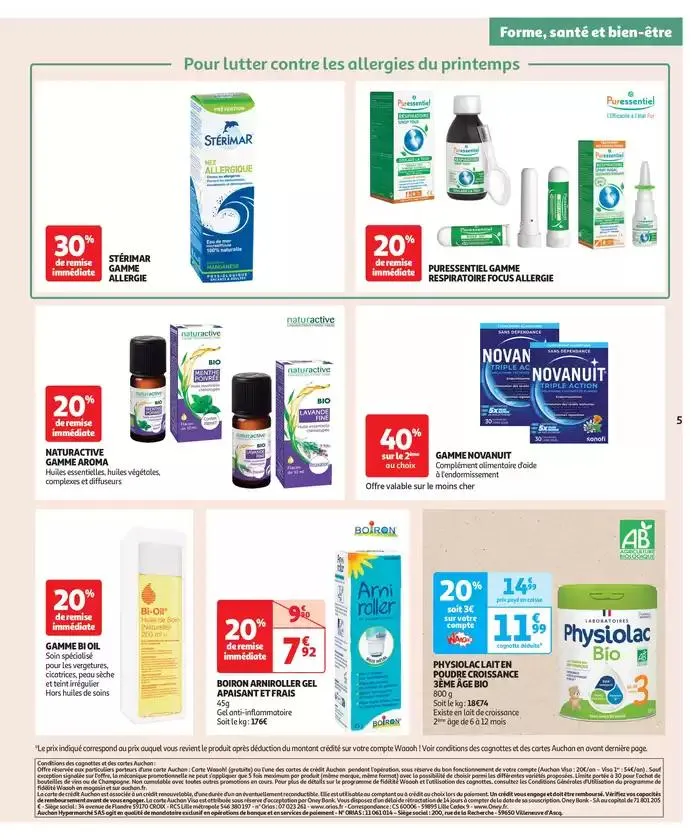 Pour les budgets irritables du 1 avril au 21 avril 2025 - Catalogue page 5