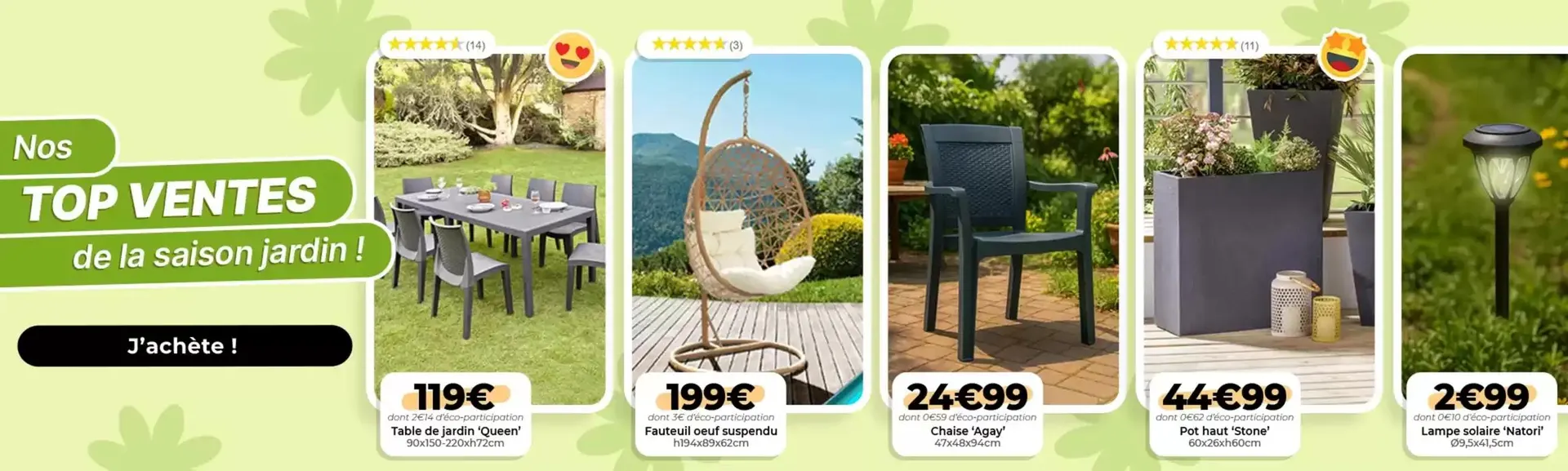 Nos Top Ventes du 8 mai au 21 mai 2025 - Catalogue page 1