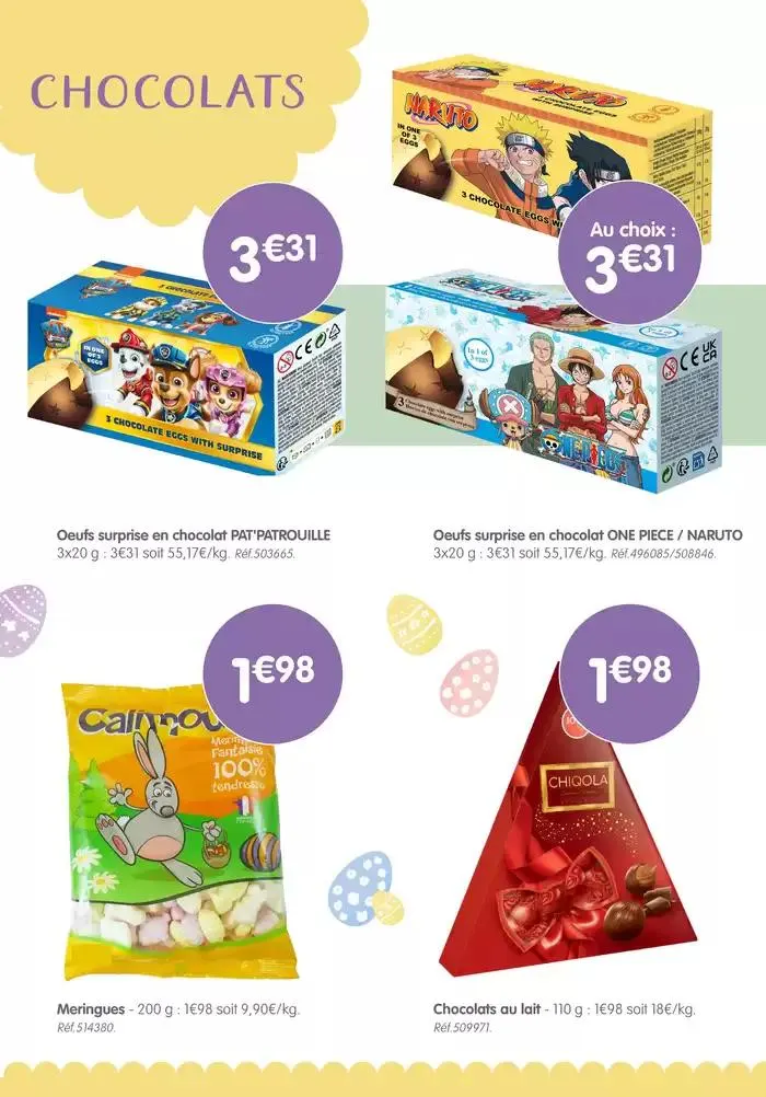 Pâques du 26 mars au 22 avril 2025 - Catalogue page 10