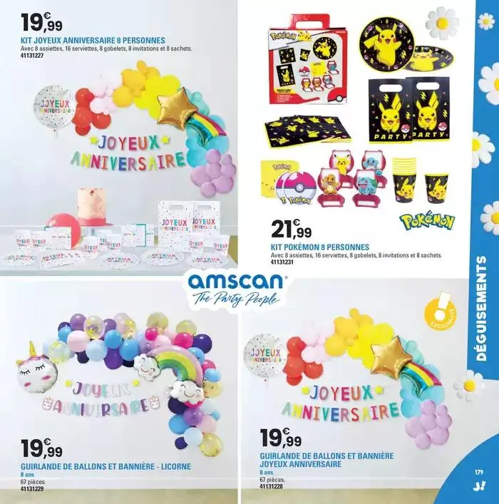 PRINTEMPS 2025 du 2 avril au 28 juin 2025 - Catalogue page 179