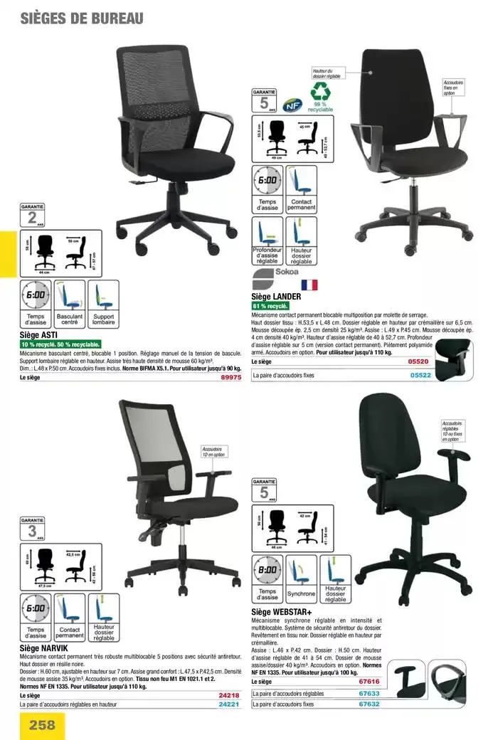 Catalogue Entreprises 2025 du 13 janvier au 31 décembre 2025 - Catalogue page 260
