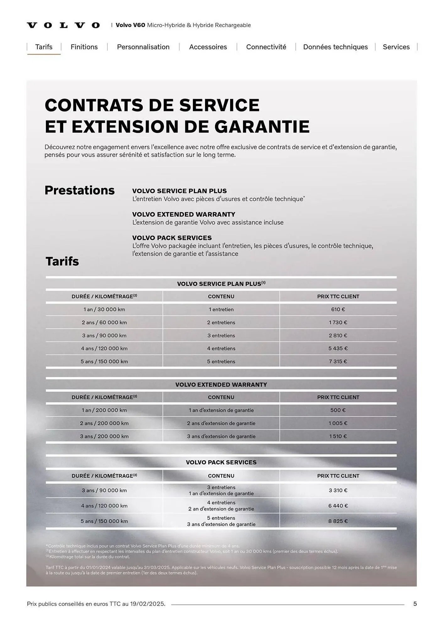 Catalogue VOLVO du 7 janvier au 31 janvier 2027 - Catalogue page 5