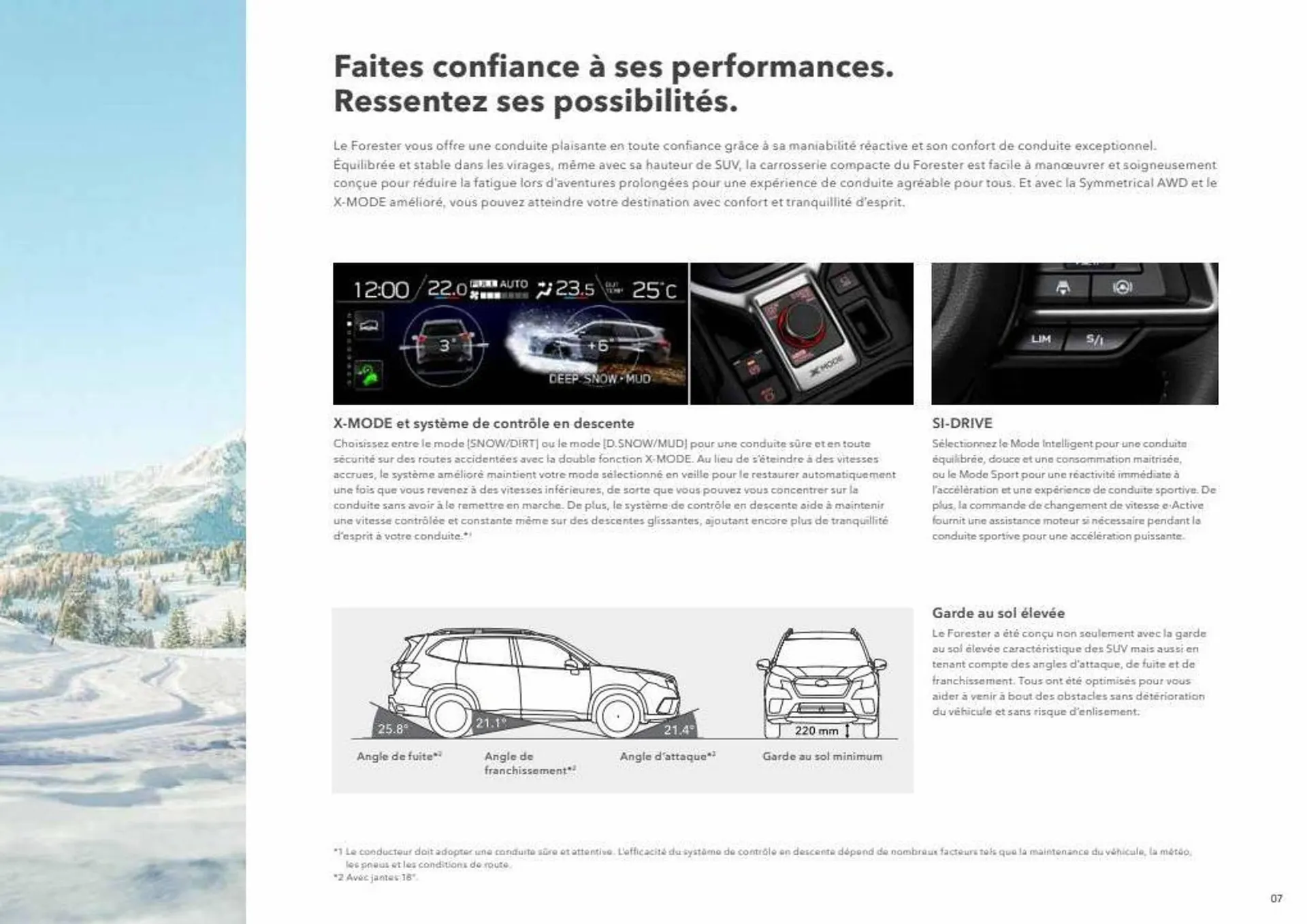 Catalogue Subaru du 19 août au 31 mars 2024 - Catalogue page 7