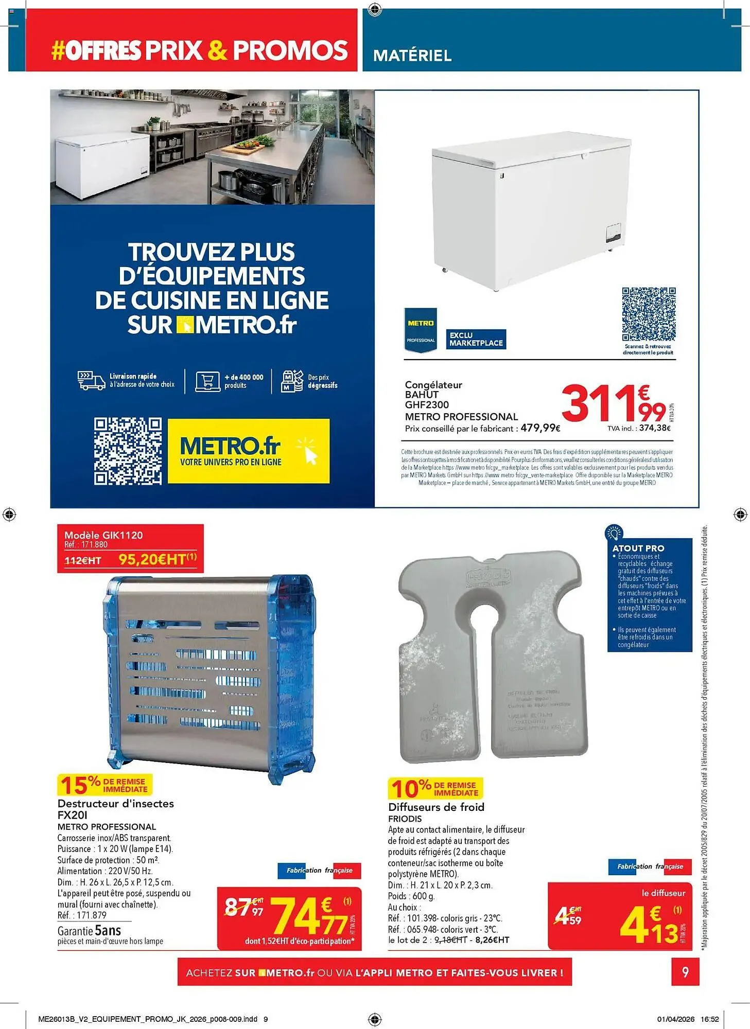 Catalogue METRO du 23 avril au 20 mai 2026 - Catalogue page 9