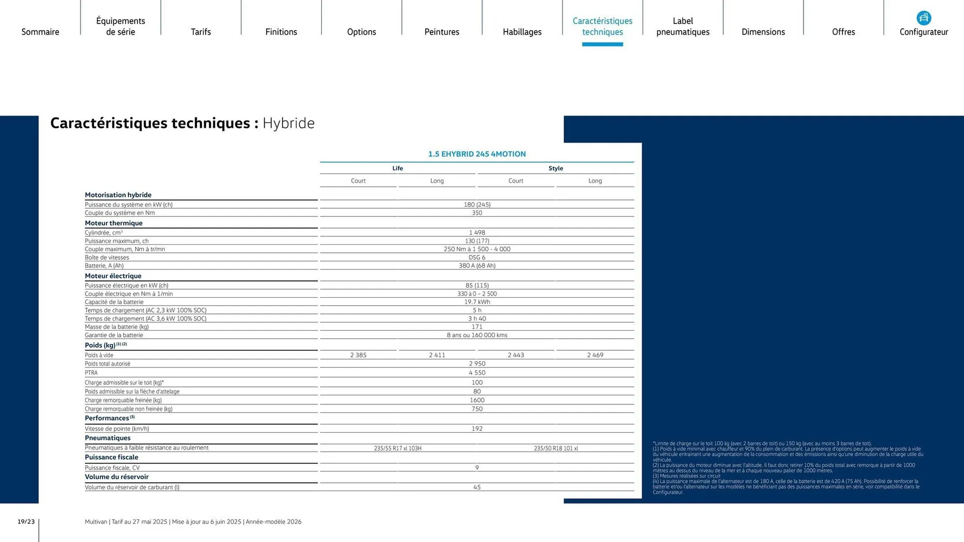 Catalogue Volkswagen du 7 août au 31 mars 2026 - Catalogue page 19