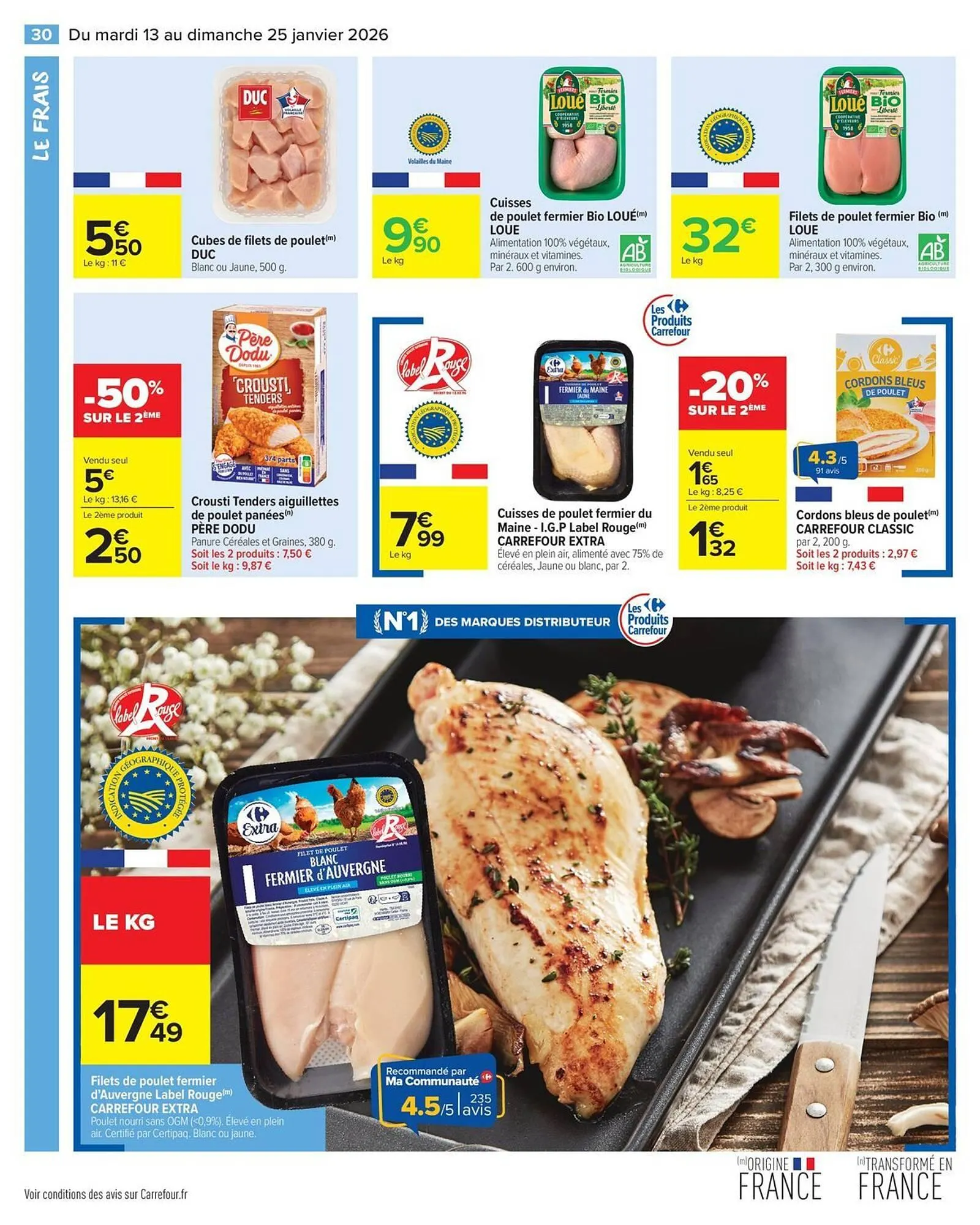 Catalogue Carrefour Market du 13 janvier au 25 janvier 2026 - Catalogue page 32