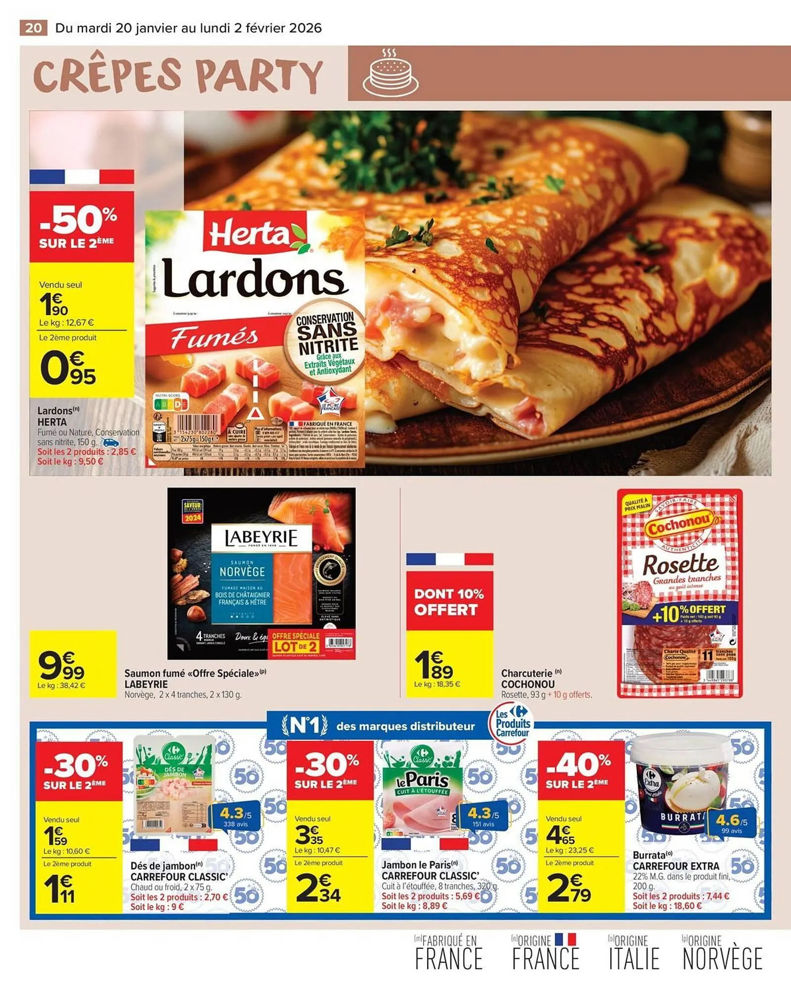 Catalogue Carrefour Market du 20 janvier au 2 février 2026 - Catalogue page 22