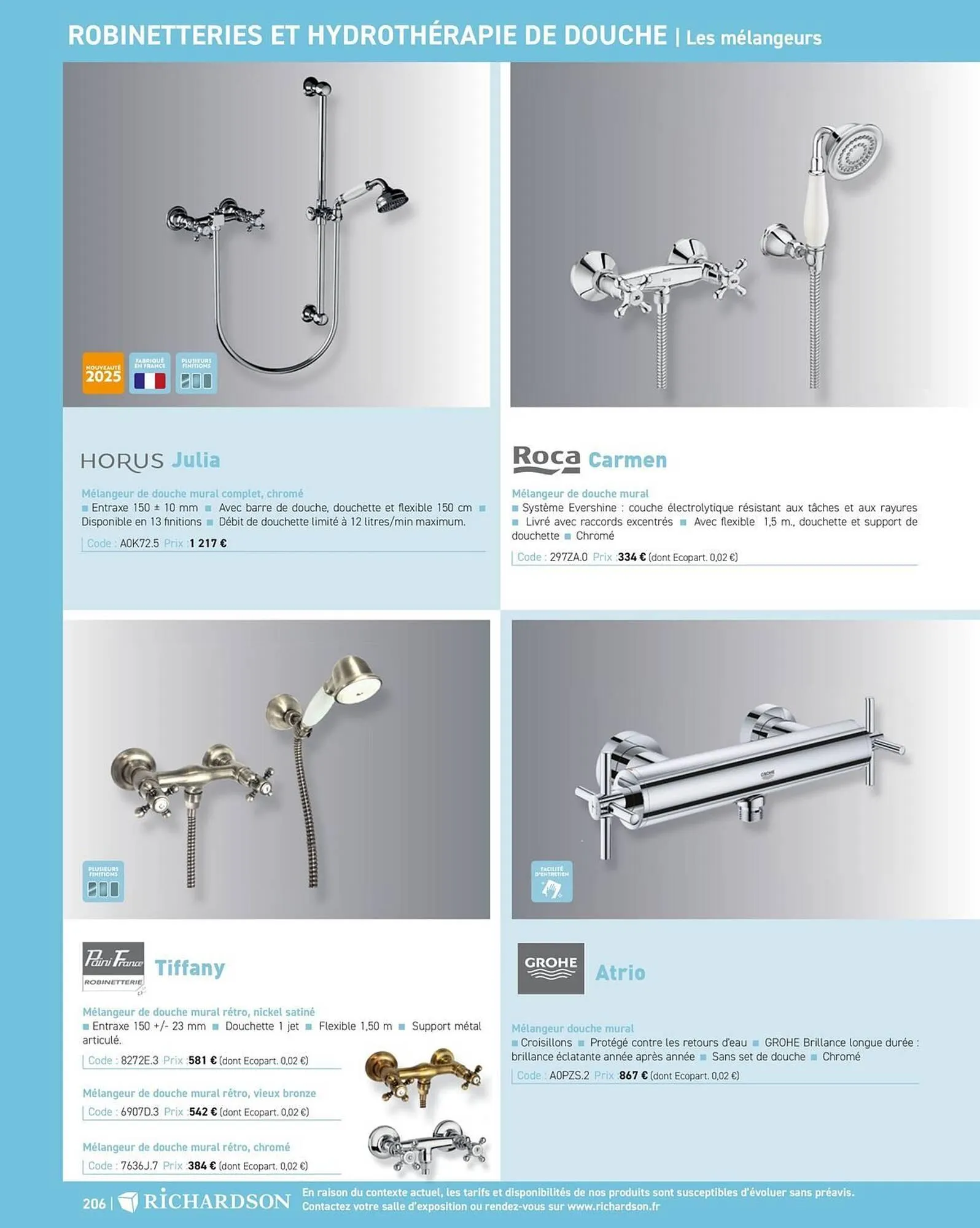 Catalogue Richardson du 11 avril au 31 décembre 2025 - Catalogue page 208